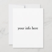 Carte sirène à cheveux bleu (Dos)