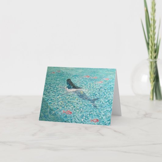 Carte Sirène contre la marée (Devant)