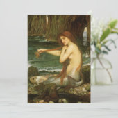 Carte Sirène par John William Waterhouse (Debout devant)