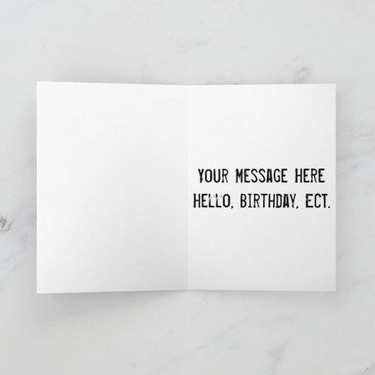 Carte Sirène vintage (Intérieur)