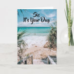 CARTE **SIS** SUNSHINE / BLUE SKIES BIRTHDAY WISHES<br><div class="desc">MAKE HER BIRTHDAY "SPECIAL" AND START IT OFF WITH A CARD CUTE THAT SHOWS EXACTEMENT "HOW YOU FEEL" ET THANKS SO MUCH FOR STOP BY ONE MY EIGHT STORES !!!</div>