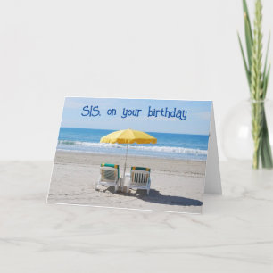 CARTE **SIS** VOUS MÉRITEZ UN ANNIVERSAIRE "GRANDE VUE"