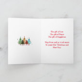 Carte Sister and Brother in Law Christmas Greeting Card (Intérieur)