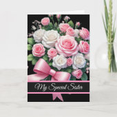 Carte Sister Birthday Card (Devant)