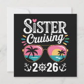 Carte Sister Curising 2026 (Dos)