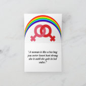 Carte "Sisterhood Celebrated" (Intérieur)