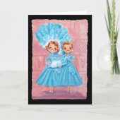 Carte Sisters White Christmas Movie 1954 Xmas Snow Pajam (Devant)