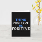 Carte Sitive For Motivational Kindness - Sitive Message  (Fleur jaune)