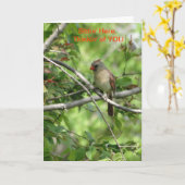 Carte Sittin' Here (Fleur jaune)