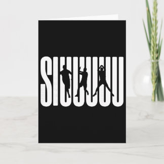 Carte Siuuu Soccer Lovers Present For Fan Kid's Boys 