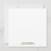 Carte Six Darling Pandas à Noël (Dos)