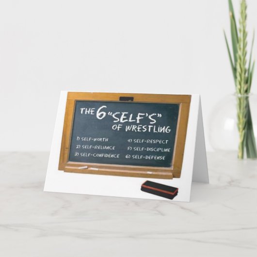 Carte Six principes de la lutte (Devant)