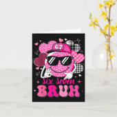 Carte Six Seven Bruh 67 Mème Visage Souriant Saint-Valen (Fleur jaune)