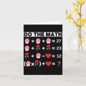 Carte Six Seven font le calcul 67 femmes enseignante Sai (Fleur jaune)