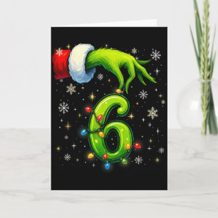 Carte Six Seven Funny Noël Memes Couple Correspondant