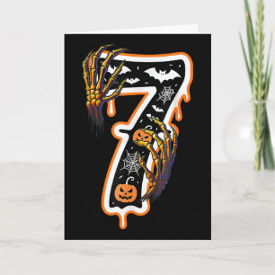 Carte Six Seven Meme 6 7 67 Halloween Thanksgiving Coupl
