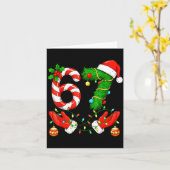 Carte Six Seven Meme Christmas 67 Santa Funny Christmas (Fleur jaune)