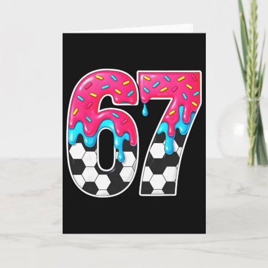 Carte Six Seven Soccer Drip _1  (Devant)
