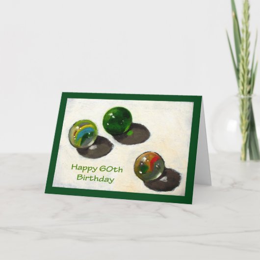 CARTE SIXIÈME ANNIVERSAIRE : IL RESTE DES MARBRES (Devant)