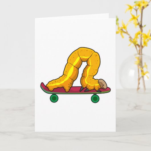 Carte Skate (Fleur jaune)