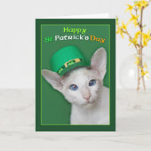 Carte Skeezix - jour de St Patrick (Fleur jaune)