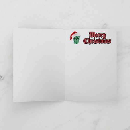 Carte Skeleton de Ckhristmas (Intérieur)