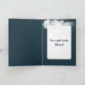 Carte Skeleton d'Halloween en bateau à roues (Intérieur)