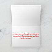 Carte Skeleton Love (Intérieur)