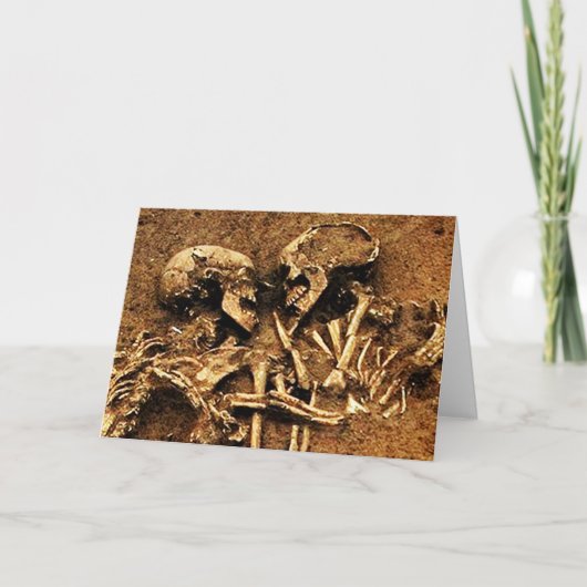 Carte Skeleton Love (Devant)