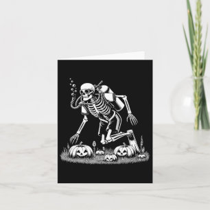 Carte Skeleton Scu Players Halloween Hommes Femmes