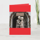 Carte Skeleton Valentine's Day (Devant)