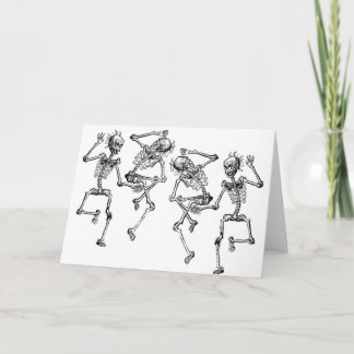 Carte Skeletons dansants