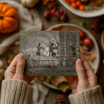 Carte Skeletons dansants Halloween vintages<br><div class="desc">Cette conception peut être personnalisée en choisissant l'option Modifier la conception. Vous pouvez également transférer sur d'autres objets. Contactez-moi à l'adresse colorflowcreations@gmail.com ou utilisez l'option conversation en haut de la page si vous souhaitez avoir cette conception sur un autre produit ou si vous avez besoin d'aide pour cette conception. Voir...</div>