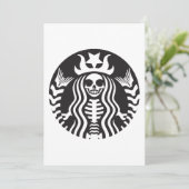 Carte Skeloqueen Top Tee Effrayant Halloween Street Hips (Debout devant)