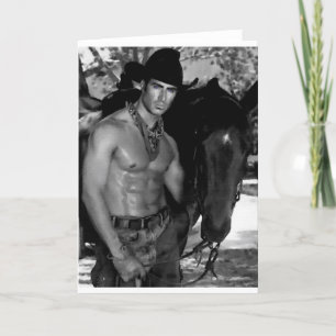 Carte Sketch:  Cowboy & Horse