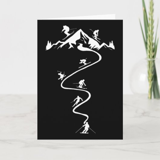 Carte Ski alpin  (Devant)