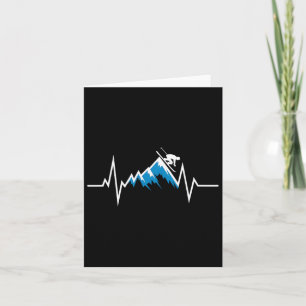 Carte Ski Alpin Heartbeat Les amateurs de ski