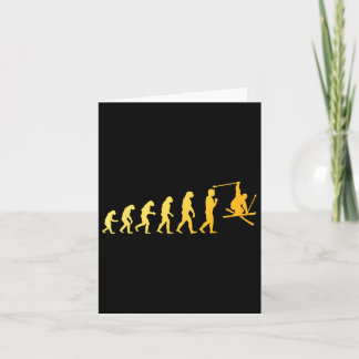 Carte Ski cool Art Pour Hommes Femmes Ski Thématique Ski