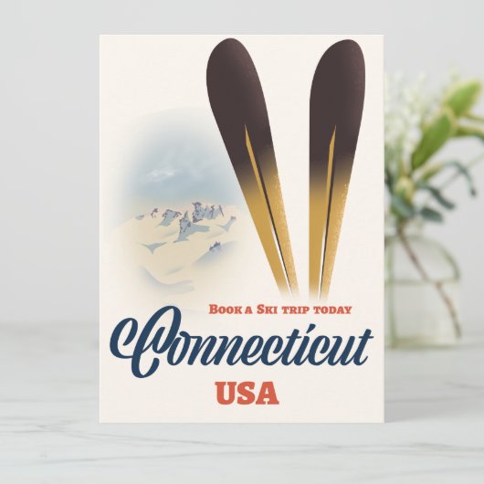 Carte ski dans le Connecticut (Debout devant)