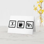 Carte ski d'Apres (Fleur jaune)