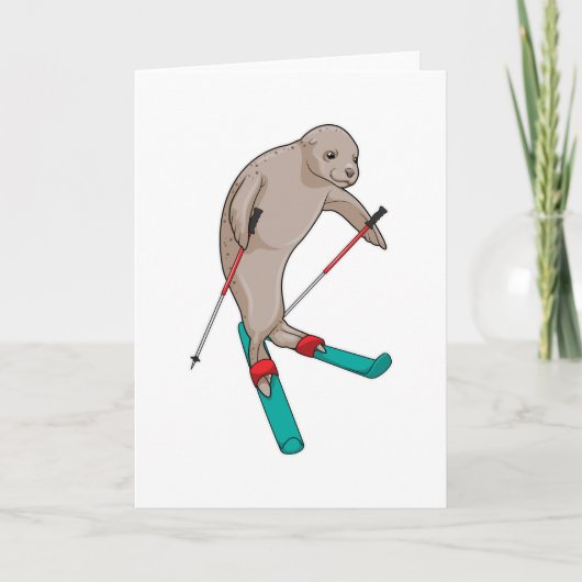 Carte Ski de Seal Skier (Devant)