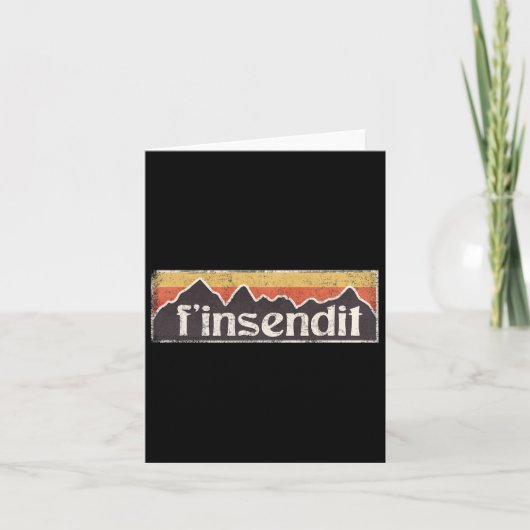 Carte Ski De Snowboard Envoyer Finsendit Funny T Shir (Devant)