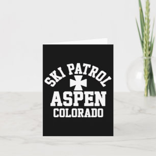 Carte Ski Patrol Aspen Colorado Ski Et Snowboard
