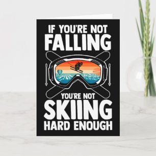 Carte Ski Skieur Ski