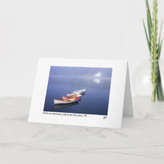 Carte skiff et boathouse