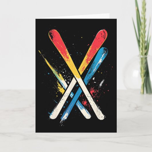 Carte Skiing 1 (Devant)