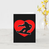 Carte Skis Snowboard Goggles Funny Skiing Snowboarding G (Fleur jaune)