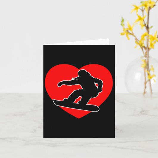 Carte Skis Snowboard Goggles Funny Skiing Snowboarding G (Fleur jaune)