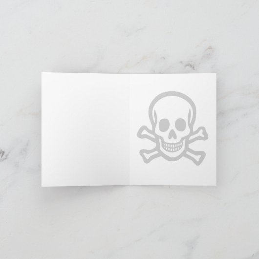Carte Skull and crossbones (Intérieur)