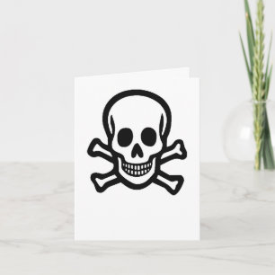 Carte Skull and crossbones